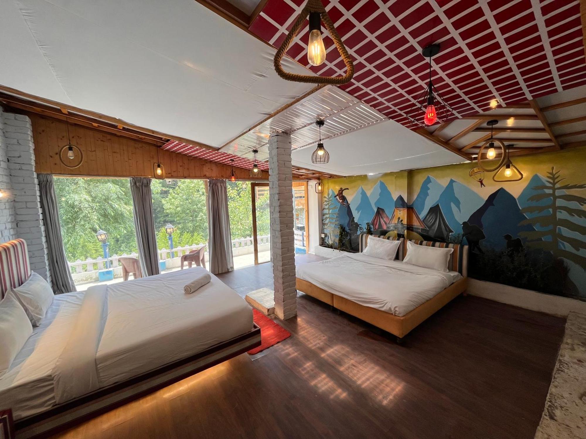 Hotel English Rose, #Personal Parking, #Petfriendly, #Garden, #Bonfire Under The Stars Manāli Exteriér fotografie