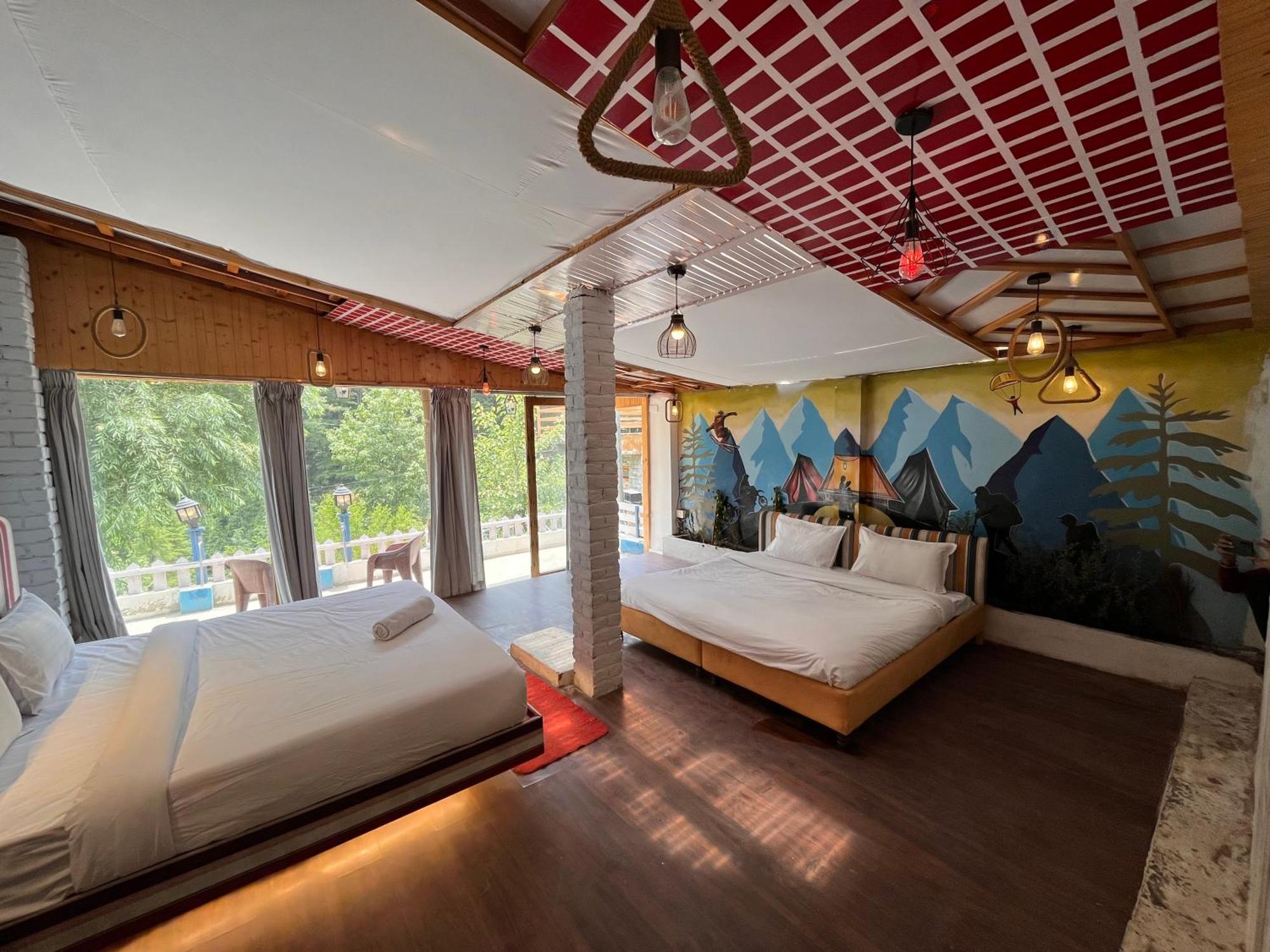 Hotel English Rose, #Personal Parking, #Petfriendly, #Garden, #Bonfire Under The Stars Manāli Exteriér fotografie
